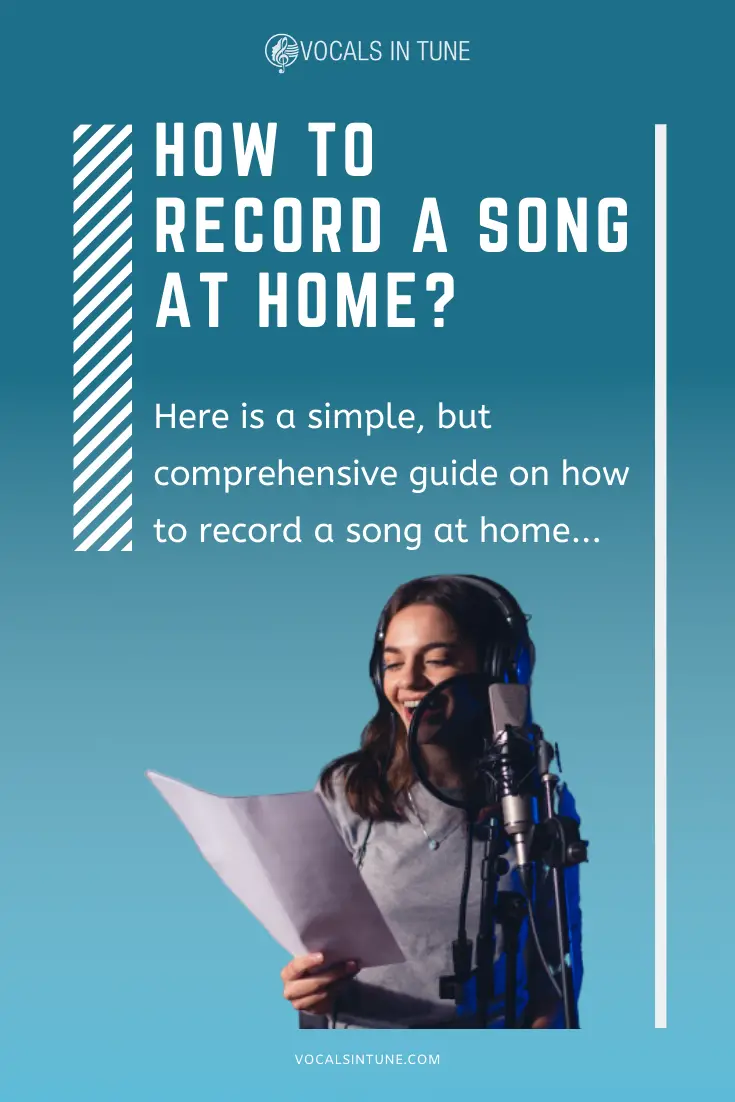 how to record a song at home