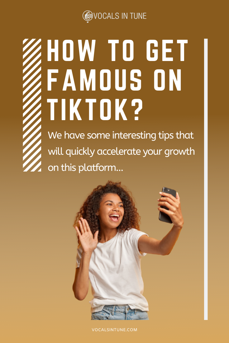 How to Get Famous on TikTok Our Top Seven Tips Vocals in Tune